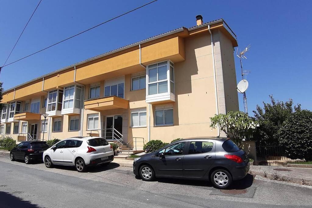 Apartamento Con Piscina En Portosín Exterior foto