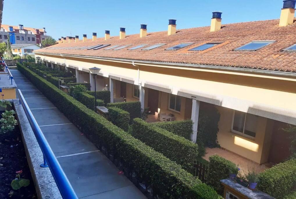 Apartamento Con Piscina En Portosín Exterior foto